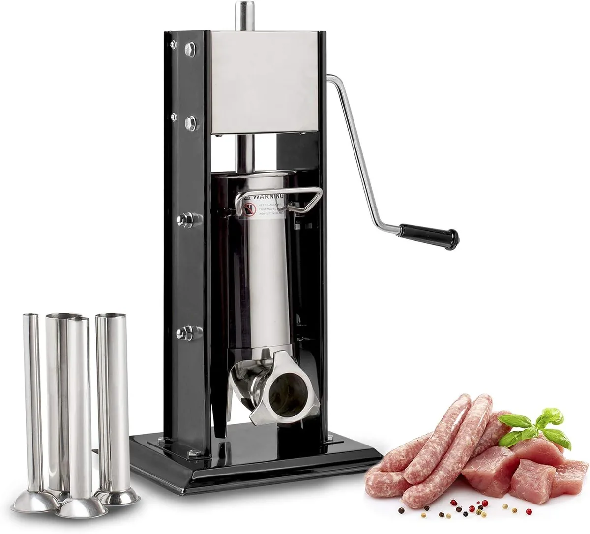 Excalibur Excalibur 11 lb Stainless Steel Dual Speed Sausage Stuffer — product photo