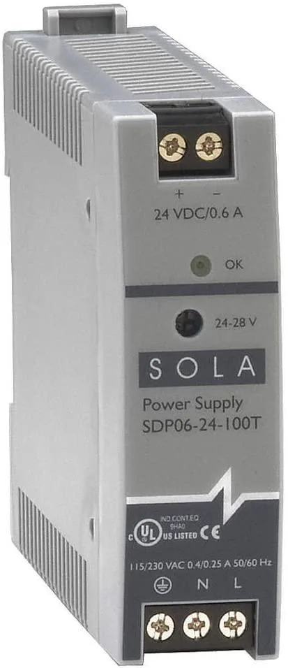 myVolts myVolts SDP06-24-100T 24-28V 0.6A power supply — product photo