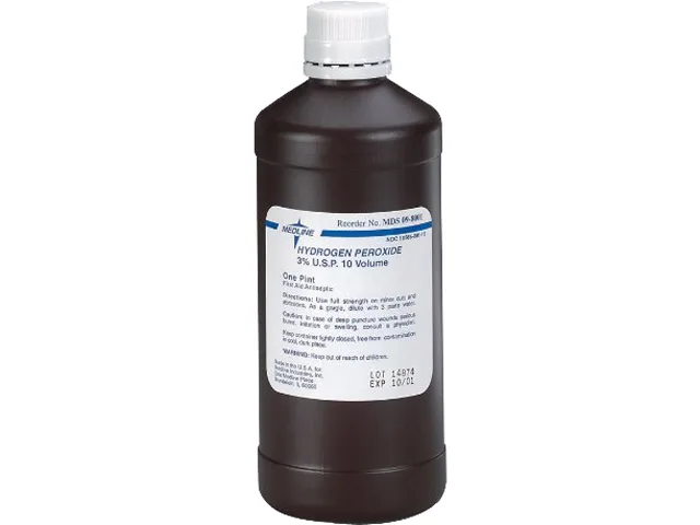 Medline Medline MDS098001Z Hydrogen Peroxide 16 oz First Aid — product photo
