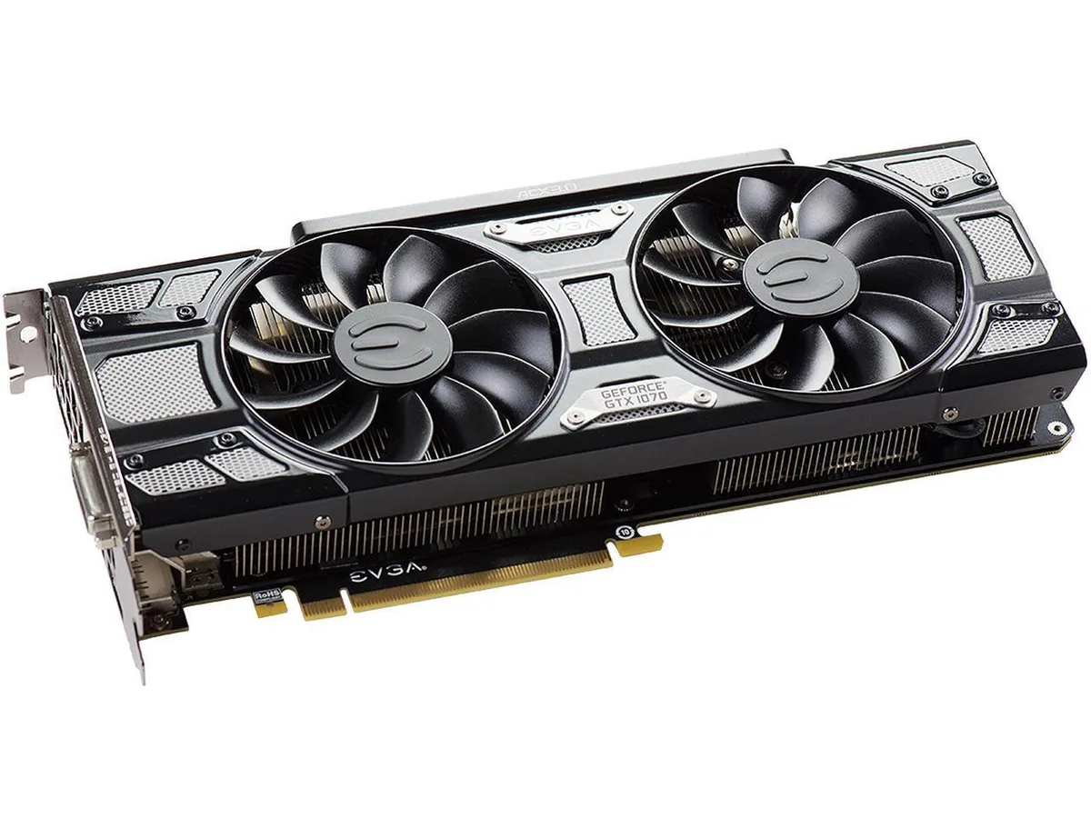 EVGA EVGA GeForce GTX 1070 GAMING 08G-P4-5171-KR graphics card — product photo