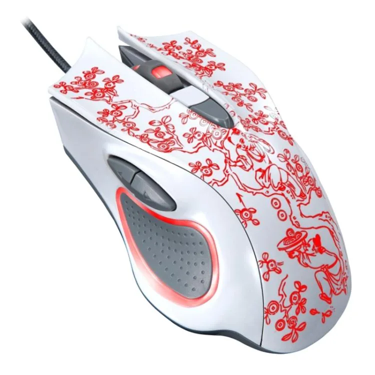 eForChina eForChina ZGB 169 2400DPI Wired Optical Gaming Mouse White 1.45m — product photo