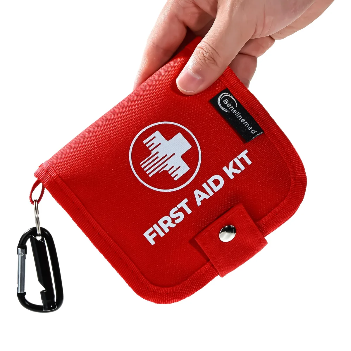 Mini First Aid Kit 137 Piece Red Home Health Care — product photo