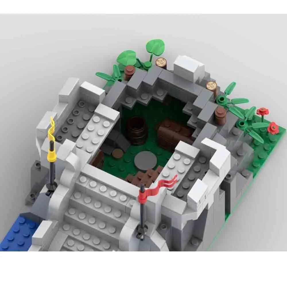ZITIANYOUBUILD ZITIANYOUBUILD MOC-113035 Medieval Tower Castle 668 Parts — product photo