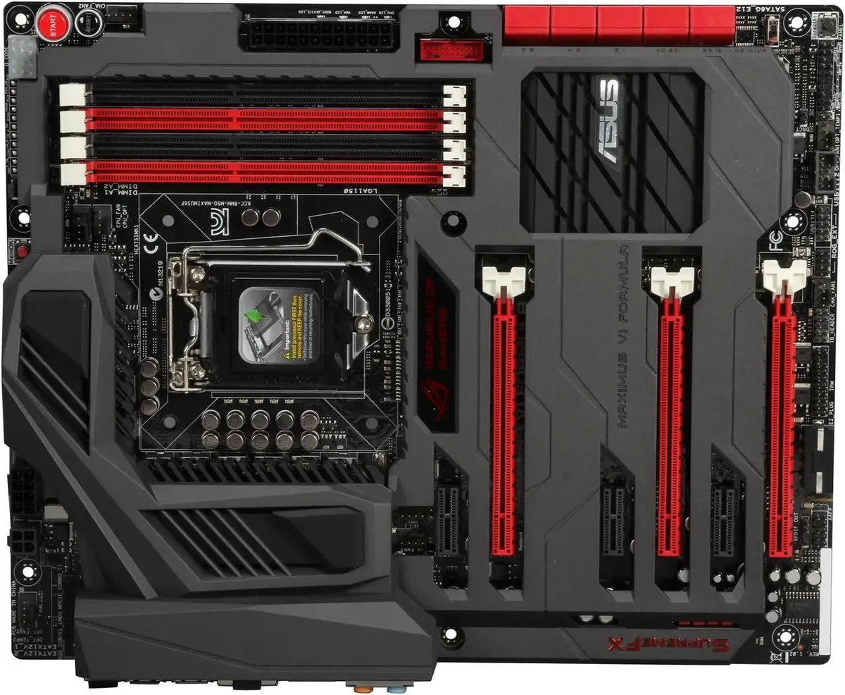 ASUS ASUS Maximus VI Formula LGA 1150 Intel Z87 DDR3 32GB ATX Intel Motherboard — product photo