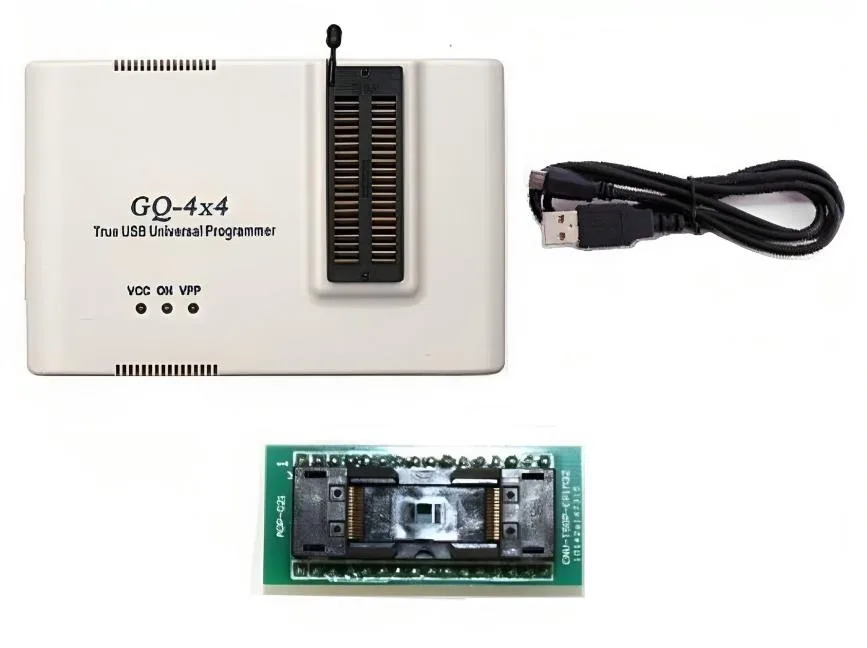 GQ GQ PRG-115 GQ-4X V4 USB Willem Programmer with ADP-021 TSOP32 Adapter — product photo
