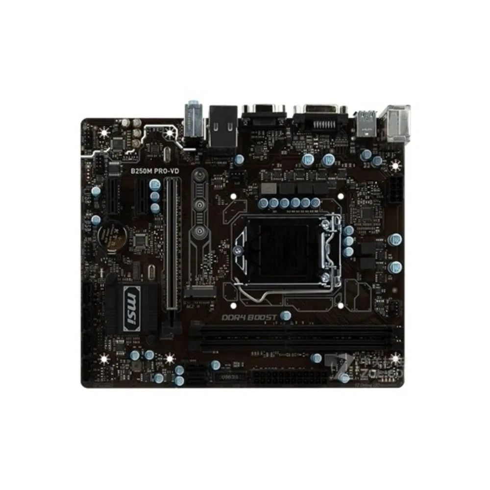MSI MSI B250M PRO-VD LGA 1151 Intel B250 DDR4 32GB Micro ATX motherboard — product photo