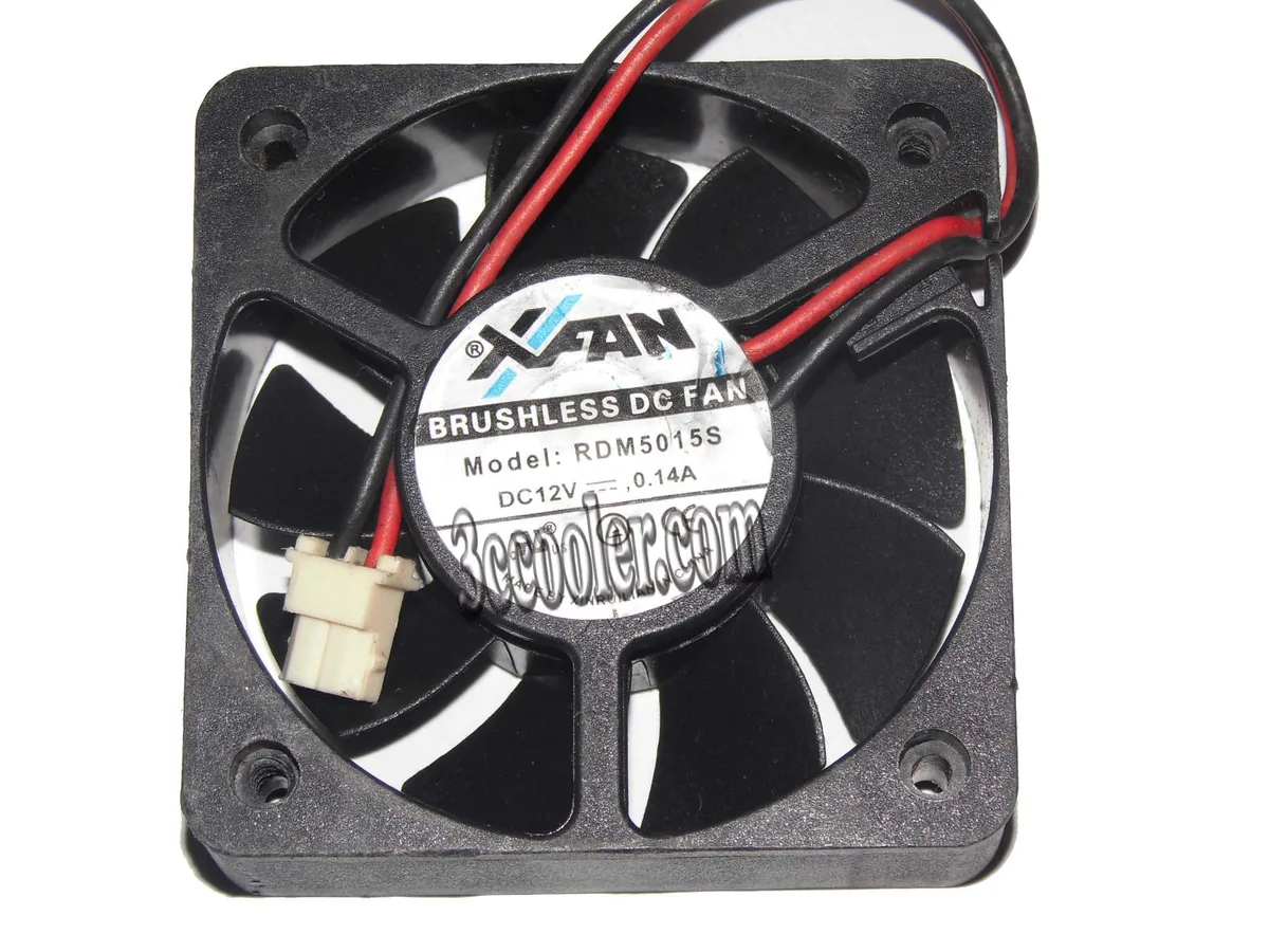 SunnyStar Co., Ltd SunnyStar Co., Ltd RDM5015S 50mm 12V .14A Sleeve Bearing Fan — product photo