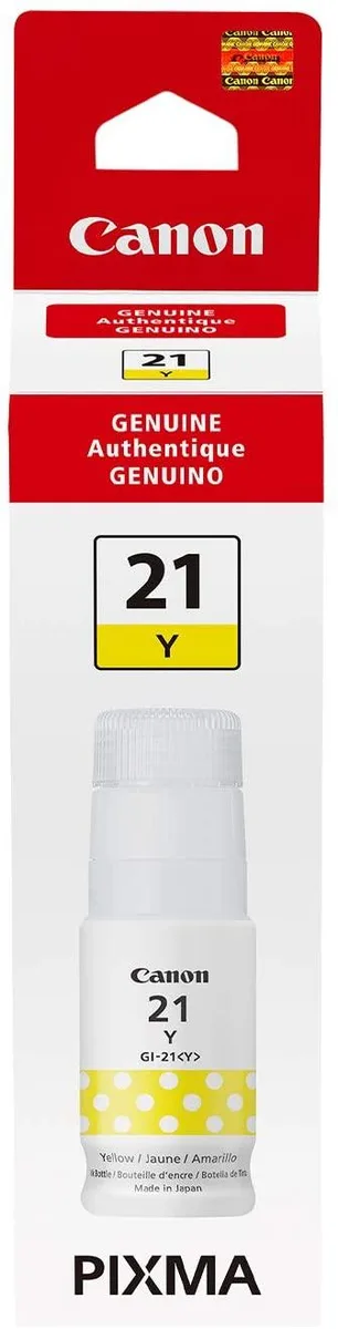 Canon Canon GI-21 70 ml Yellow Ink Bottle 4539C001 — product photo