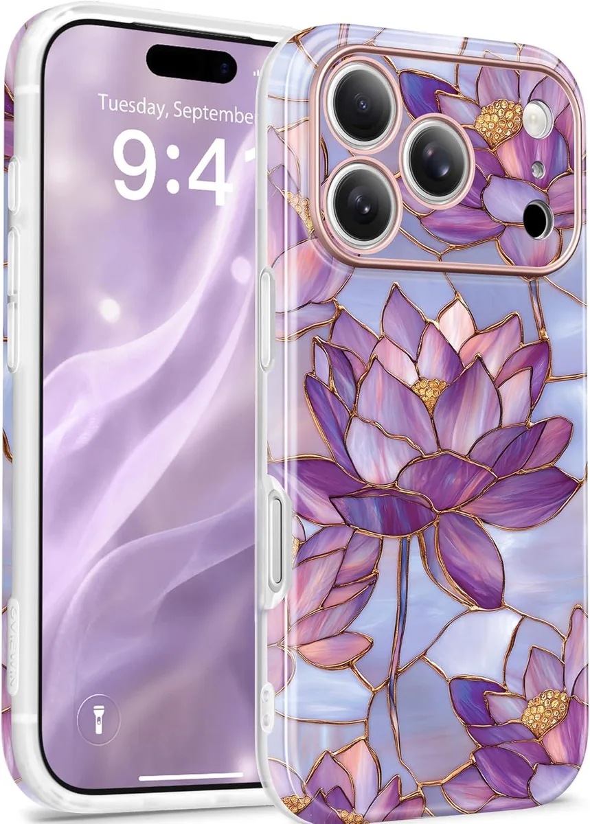 Transcend Transcend iPhone 17 Pro Case 6.3 Lotuses Purple — product photo