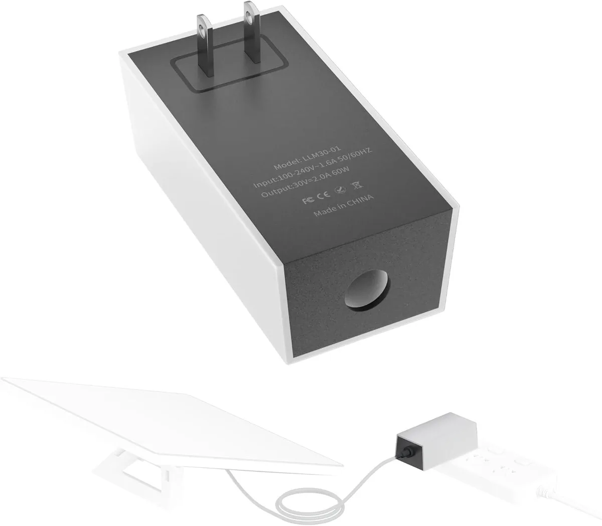 BASEUS BASEUS 60W AC Adapter 30V 2A for Starlink Mini — product photo
