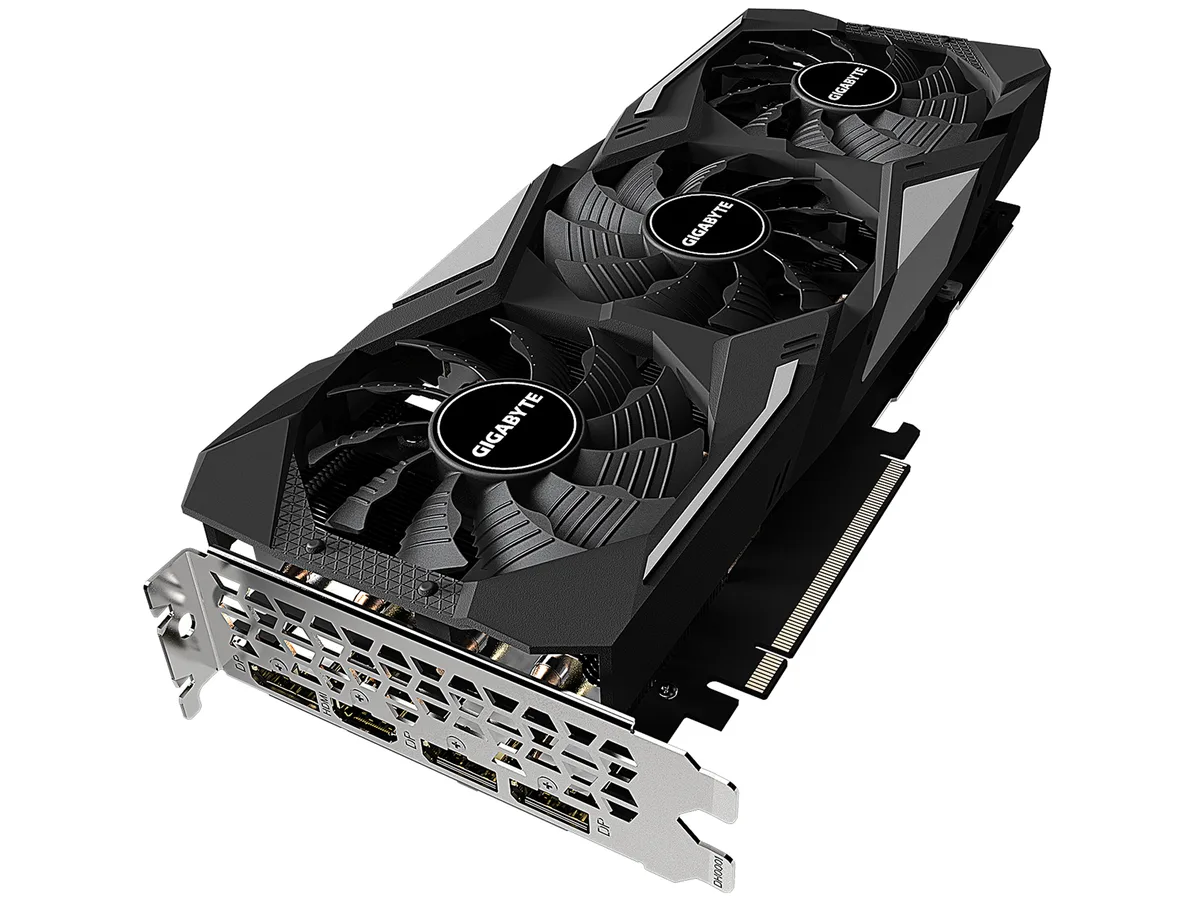 GIGABYTE GIGABYTE GV-N207SGAMINGOC-8GD GeForce RTX 2070 Super graphics card — product photo