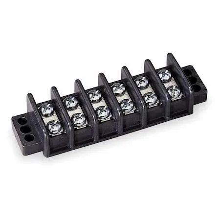 Value Brand Value Brand 6-Pole 2-Row Terminal Strip 30A 600V 10 AWG — product photo