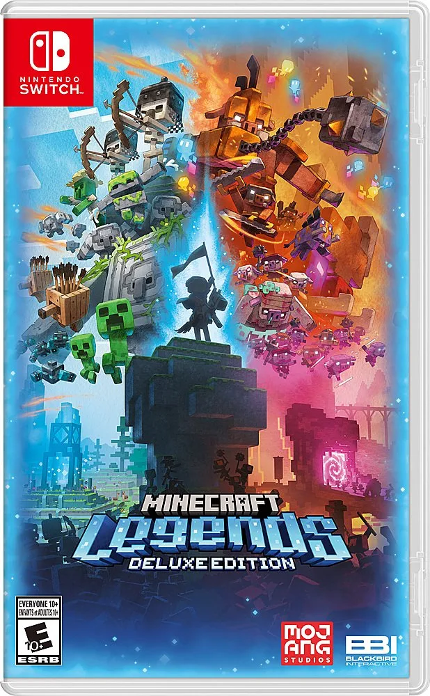 Nintendo Nintendo SWI HACPAZJ4A Minecraft Legends Deluxe Edition nintendo switch video game — product photo