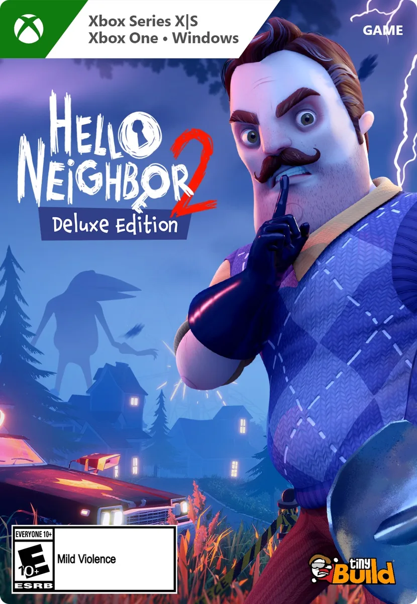 Microsoft Microsoft 6JN-00198 Hello Neighbor 2 Deluxe Edition downloadable game — product photo