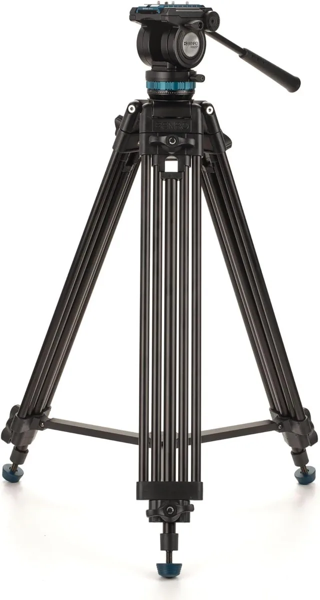 Benro Benro KH25PC Video Tripod with Head 15lb Load Continuous Pan Drag — product photo