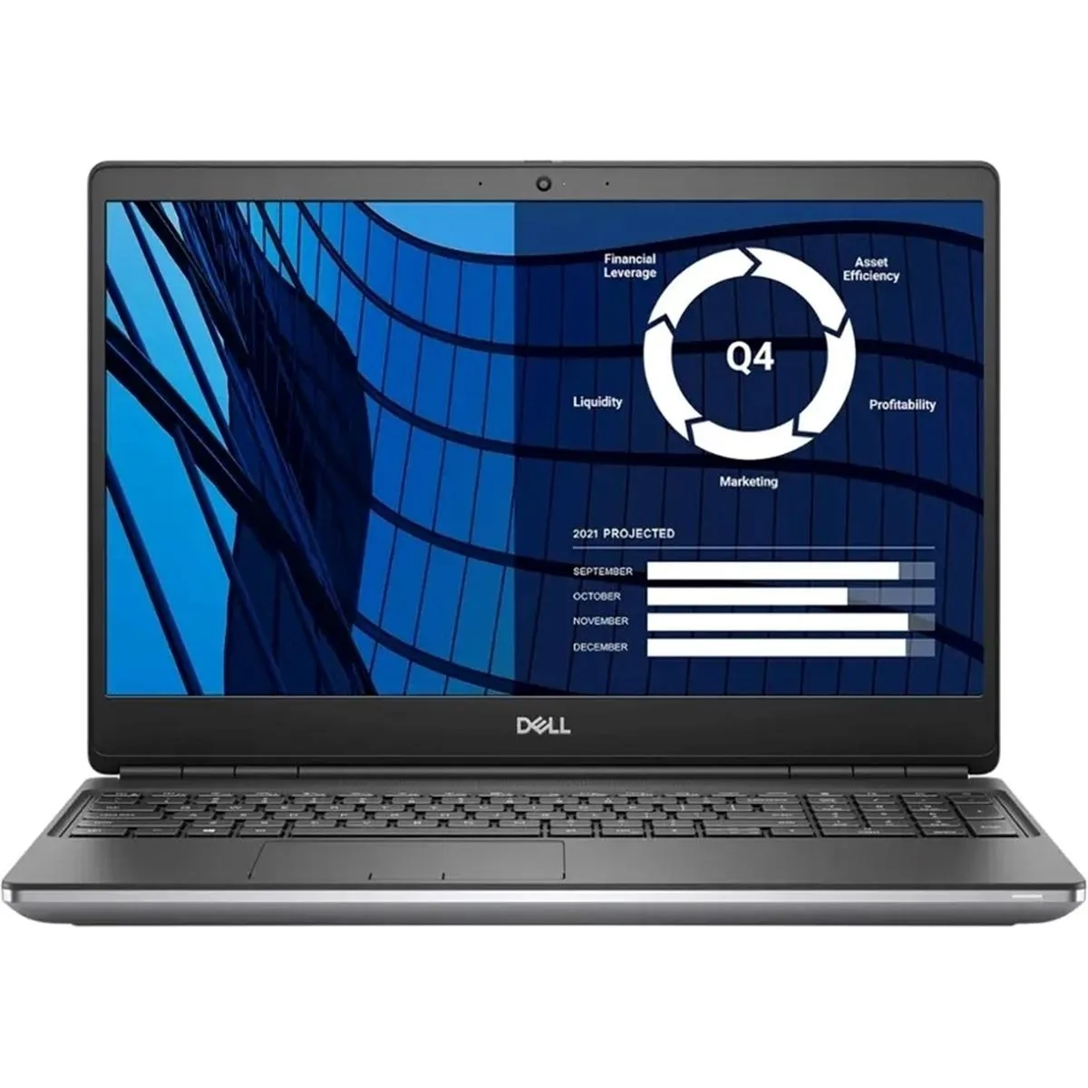 DELL DELL Precision 7550 laptop 15.6" 32GB 512GB Core i5-10400H 2.60GHz Titan Grey — product photo