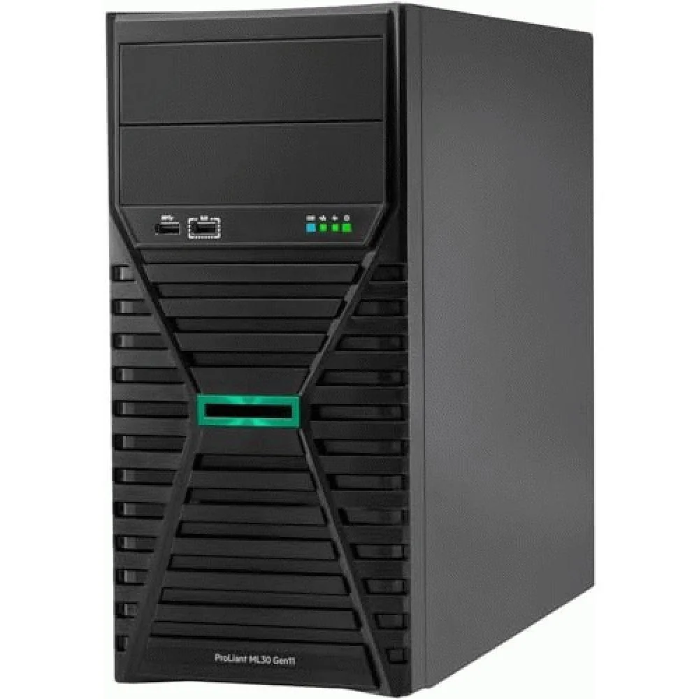 HPE HPE ProLiant ML30 Gen11 P72996005 E-2434 3.40GHz 32GB 2x2TB 500W rack server — product photo
