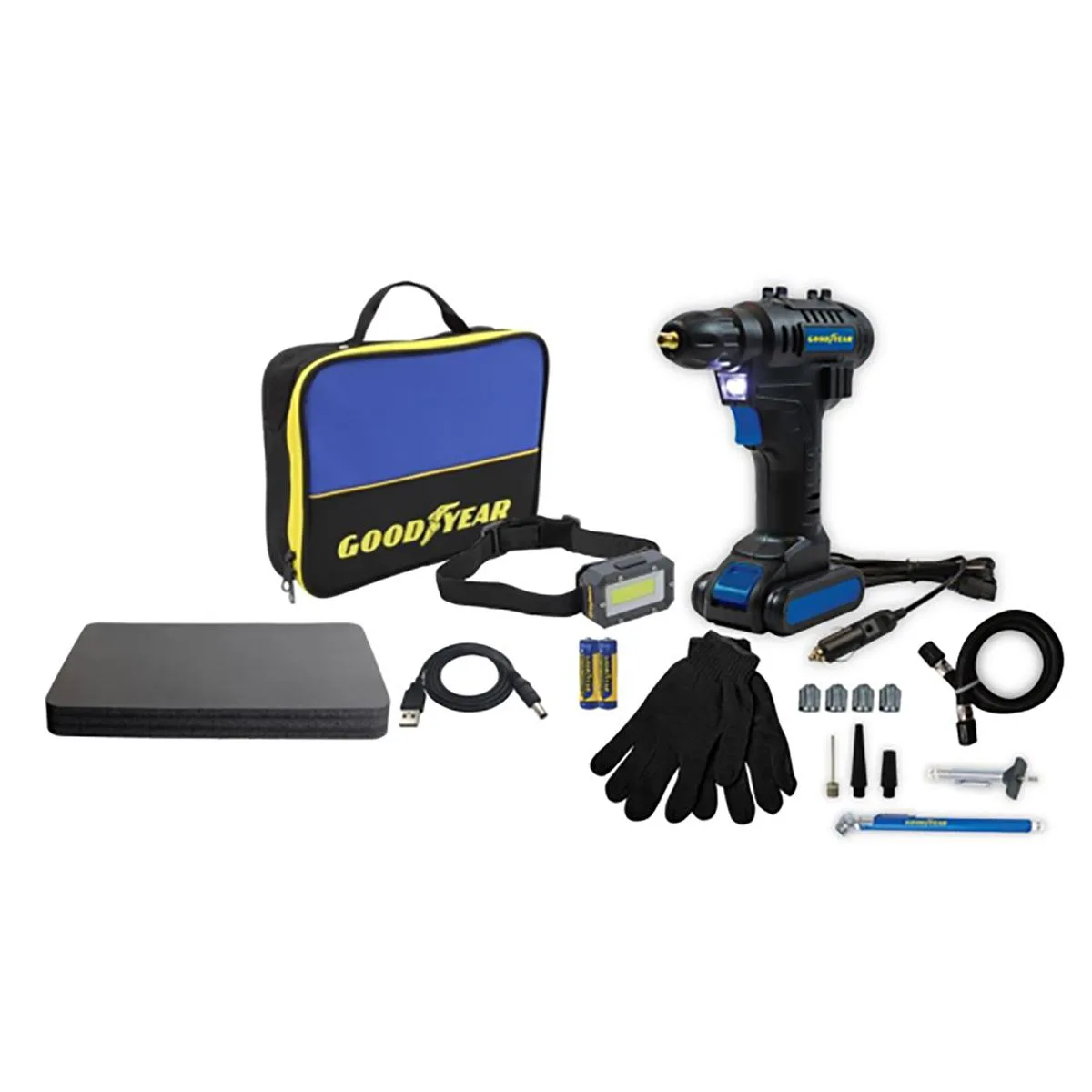 Goodyear Goodyear GY3197 Rechargeable Tire Maintenance Kit — product photo