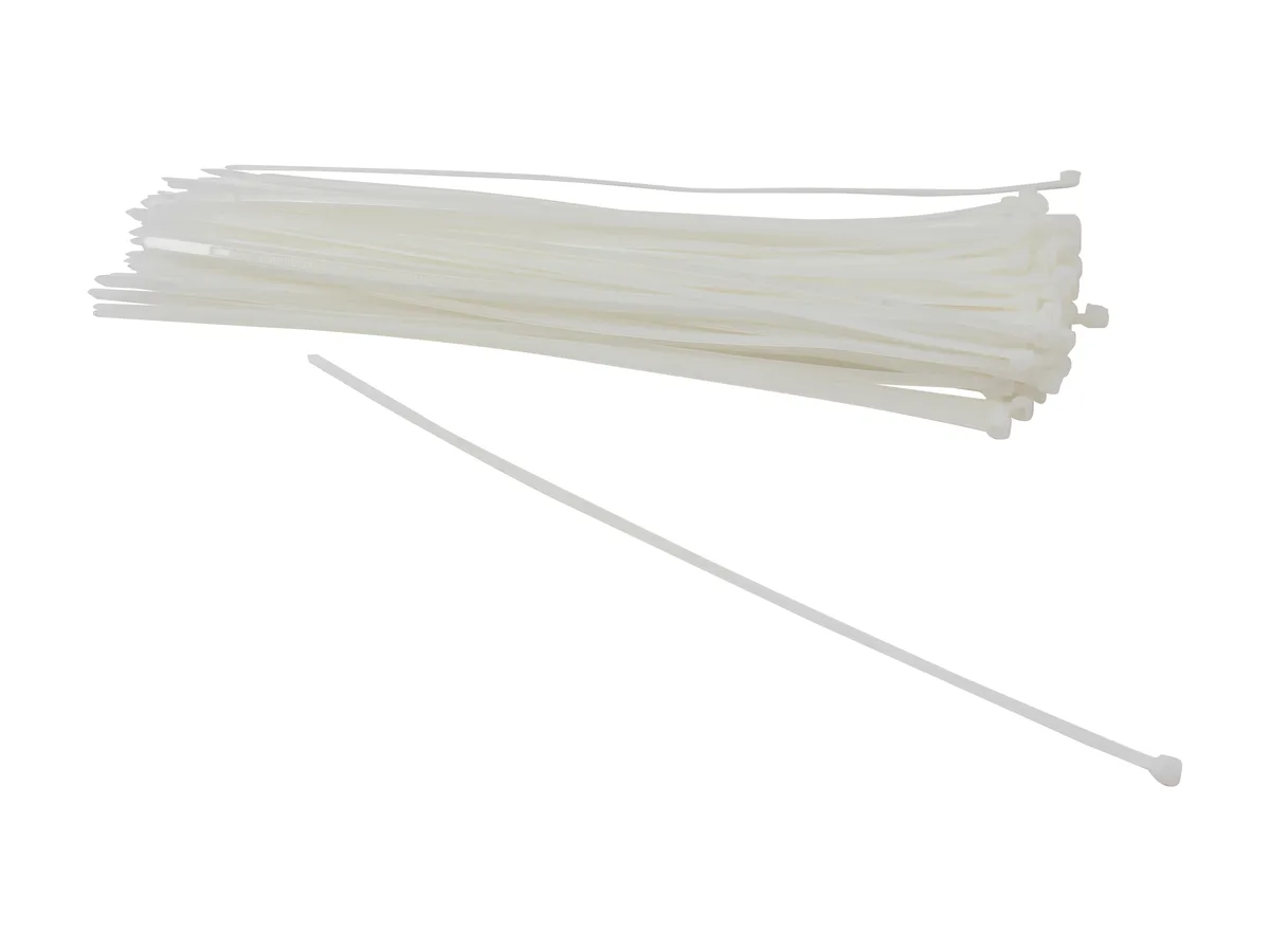Nippon Labs Nippon Labs CT-12S-NA 12" Standard Cable Ties Natural 100pcs 50 lbs — product photo