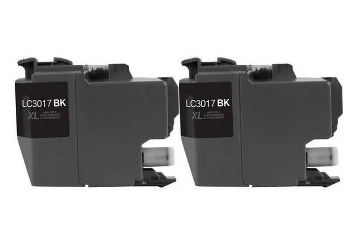 SuppliesMax SuppliesMax LC-30172PKS Black Ink Cartridge 2-Pack 550 Pages — product photo