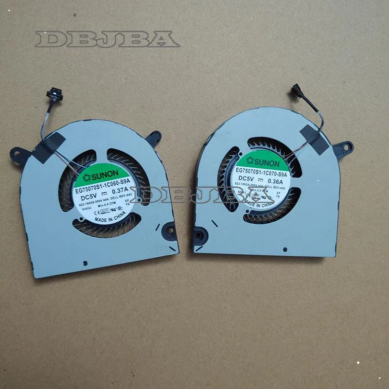 DBTLAP DBTLAP CPU GPU cooling fan for Dell G3 3590 EG75070S1 1C060 1C070 S9A laptop cooling pad — product photo