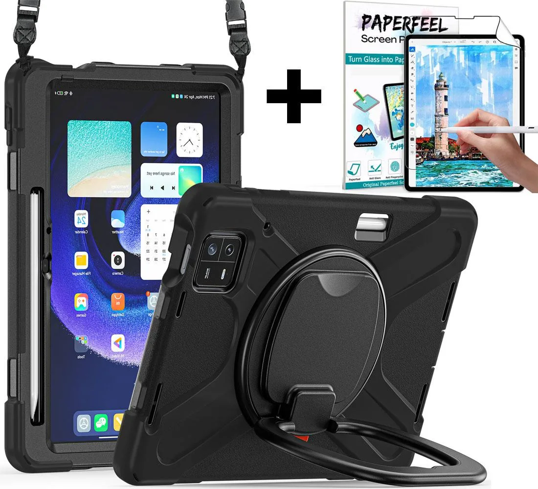 Werleo Werleo 11 Inch Tablet Case for Xiaomi Mi Pad 6 / 6 Pro 2023 Black — product photo