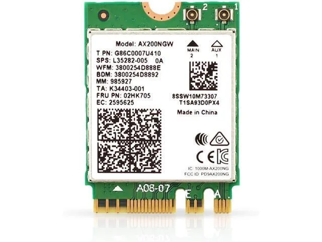 LORDWORLD LORDWORLD AX200 WiFi 6 Adapter Bluetooth 5.2 — product photo