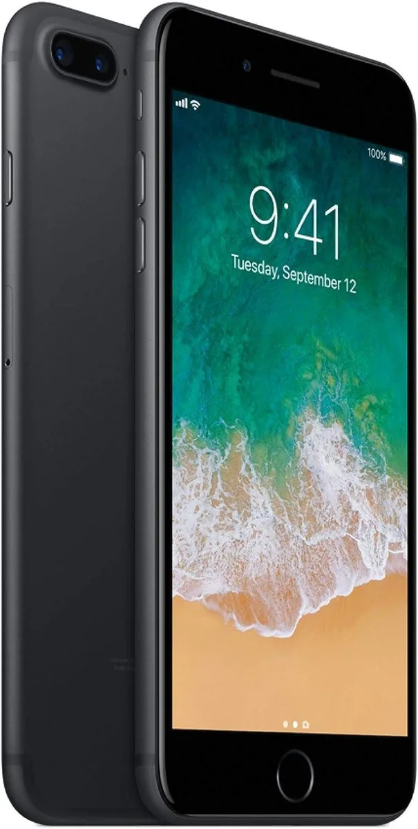 Apple Apple iPhone 7 Plus 128GB Black cell phones - unlocked — product photo