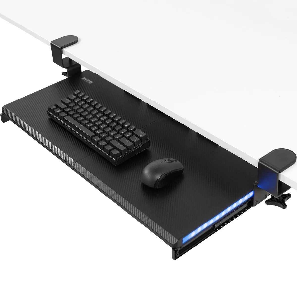 VIVO VIVO Clamp-on Under-Desk Keyboard Tray RGB Black 26.8 x 11 — product photo