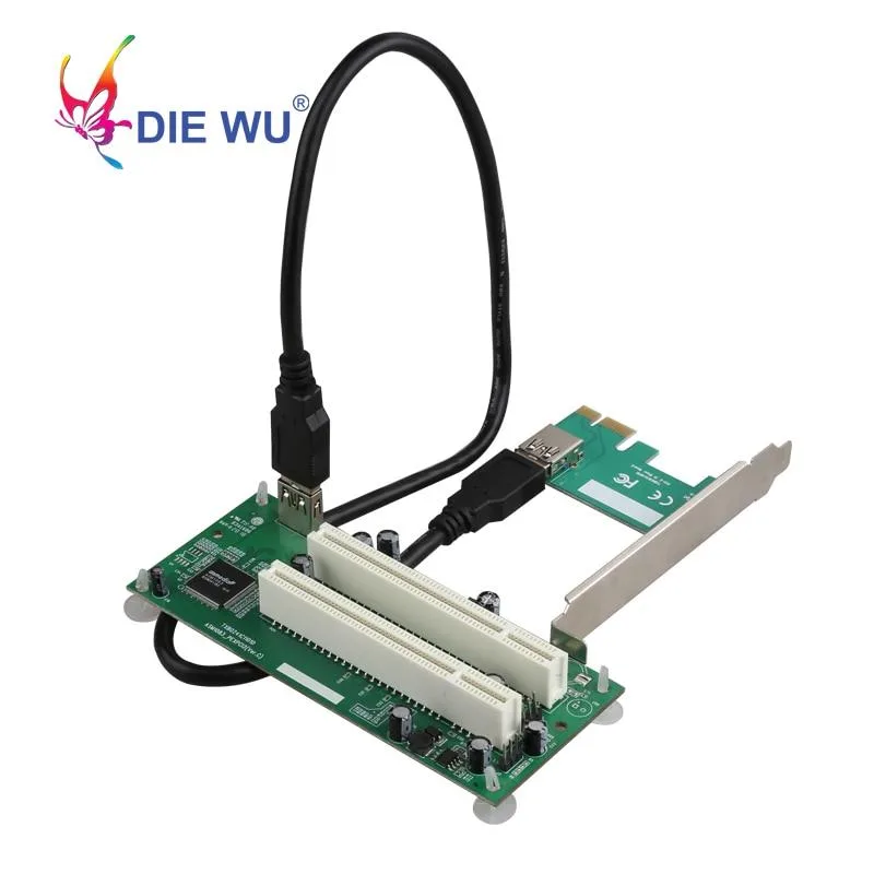 YEPLOOK YEPLOOK PCIe to Dual PCI Slot Expansion Card USB 3.0 TXB024 — product photo