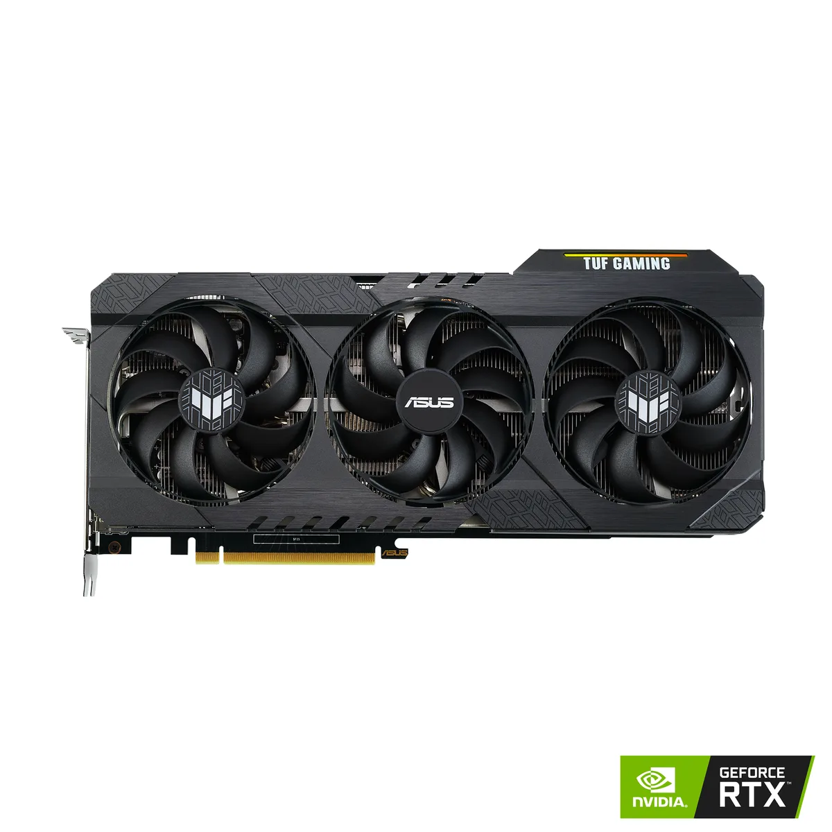ASUS ASUS TUF-RTX3060-12G-V2-G GeForce RTX 3060 graphics card — product photo