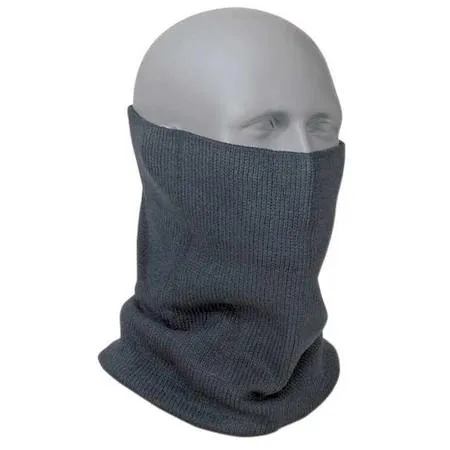 Refrigiwear Refrigiwear Double Layer Acrylic Knit Neck Gaiter Face Mask Black — product photo