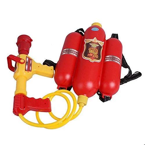  Fireman Toys Backpack Watergun Blaster Extinguisher Set 0.6 gal 36+ months outdoor toy — product photo