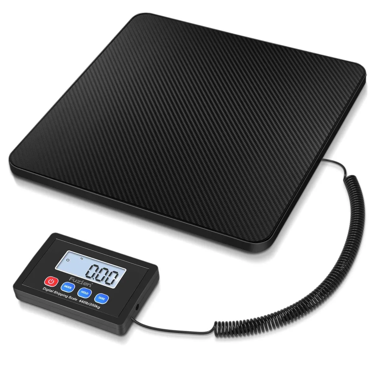  Fuzion Shipping Scale 440LB x 10g Carbon Fiber — product photo
