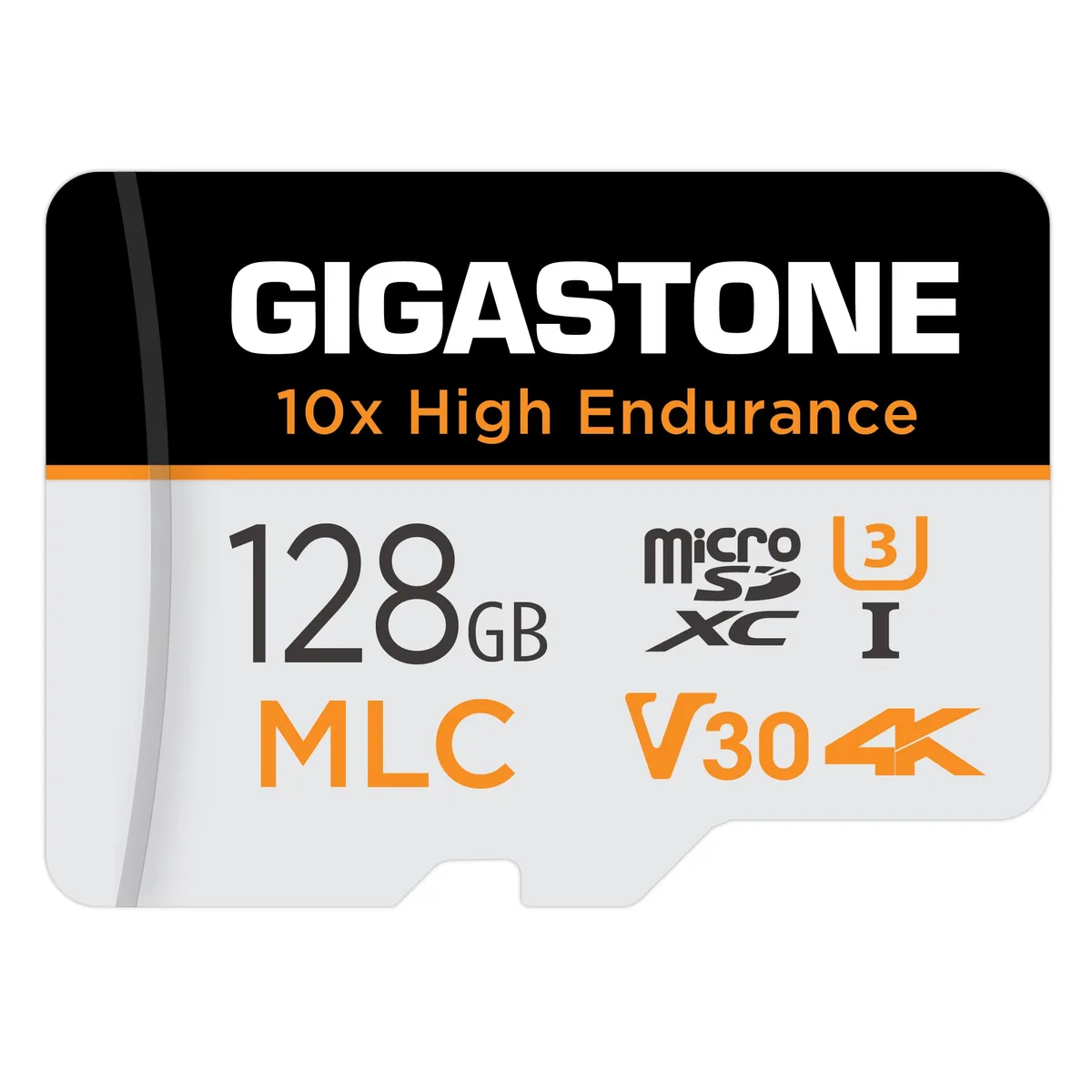 Gigastone Corporation Gigastone Corporation 128GB MLC High Endurance MicroSDXC memory card — product photo