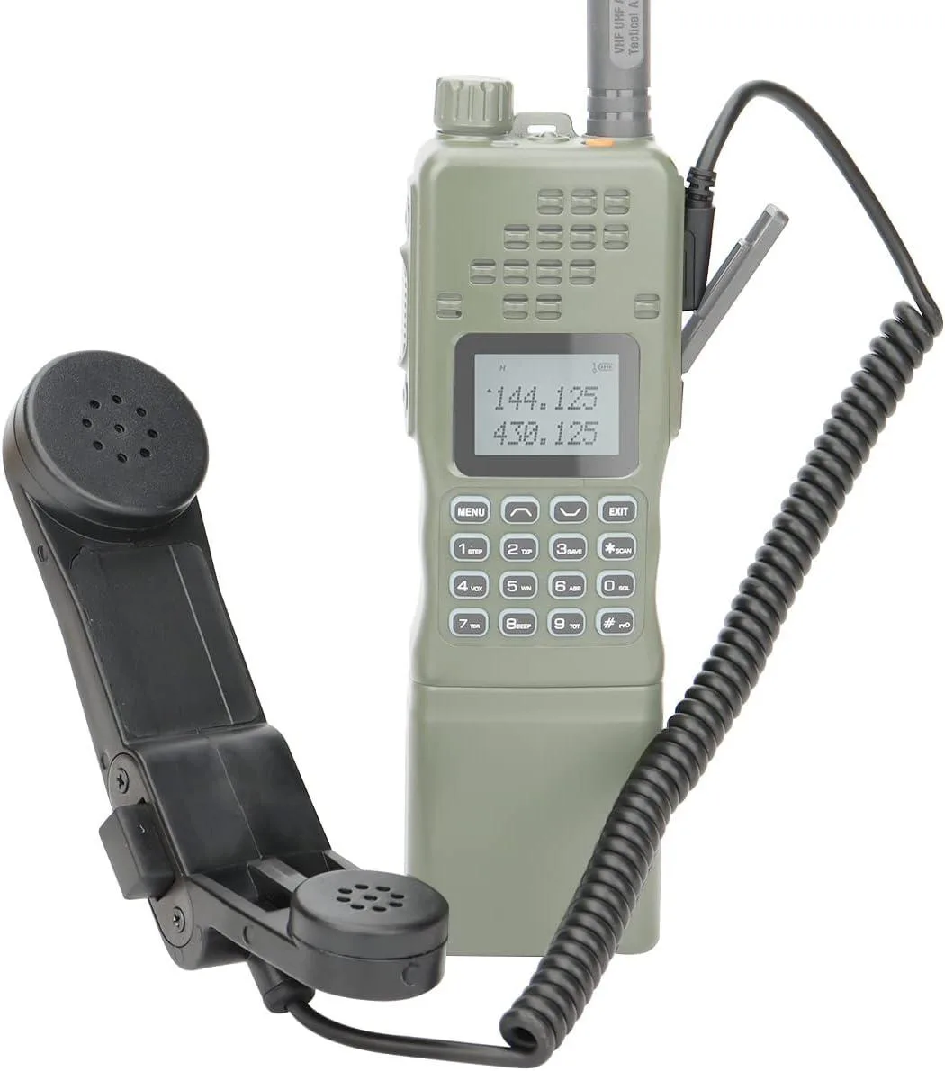 usbroway usbroway 2Pin K-Type Speaker Mic for Two-Way Radios — product photo