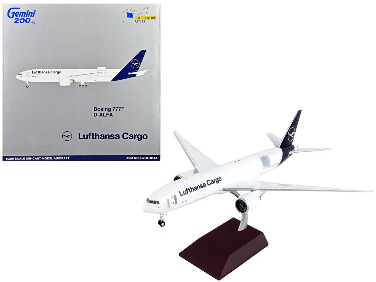 GeminiJets GeminiJets Boeing 777F Lufthansa Cargo 1/200 Diecast Airplane — product photo