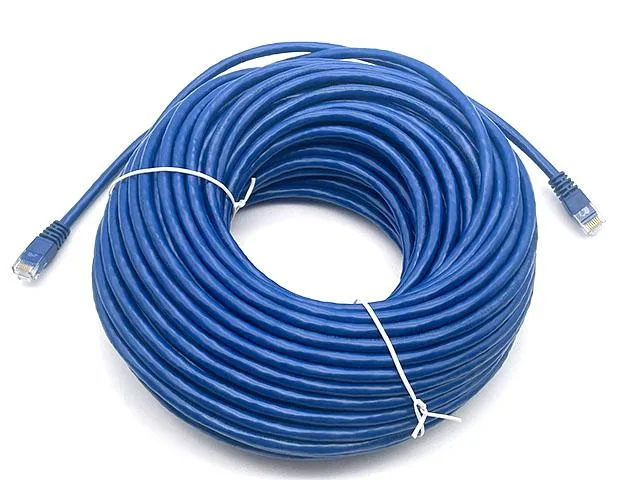 Wilfly Wilfly Cat6A UTP network ethernet cable 100 ft Blue — product photo