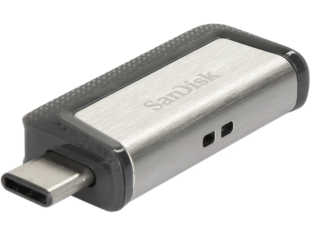 SanDisk SanDisk SDDDC2-128G-G46 128GB USB Type-C/A 3.1 flash drive — product photo