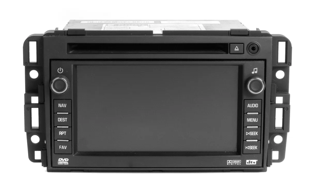 1 Factory Radio 1 Factory Radio 25846421 AM FM CD DVD Navigation Aux receiver — product photo