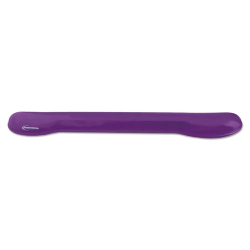  Innovera IVR51441 gel keyboard wrist rest purple 20.24 x 4.33 x 1.14 in — product photo