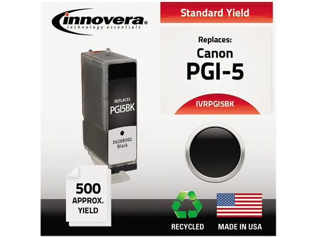 Innovera Innovera IVRPGI5BK Black Ink Cartridge 500 Pages — product photo