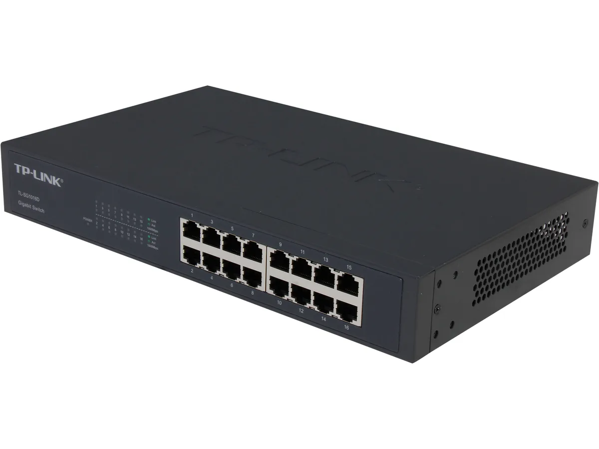 TP-Link TP-Link TL-SG1016D 16-port Gigabit network switch — product photo