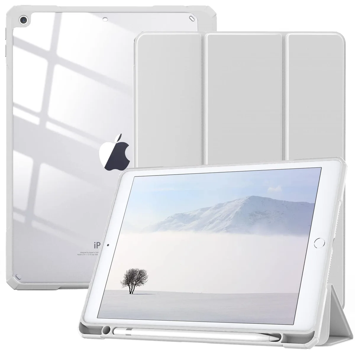 Speck P840156932608 iPad 10.2 case Light Gray — product photo