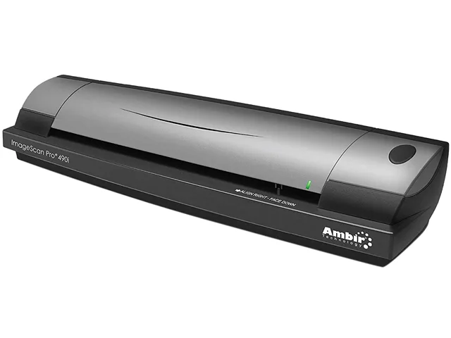Ambir Ambir DS490-BCS document scanner — product photo