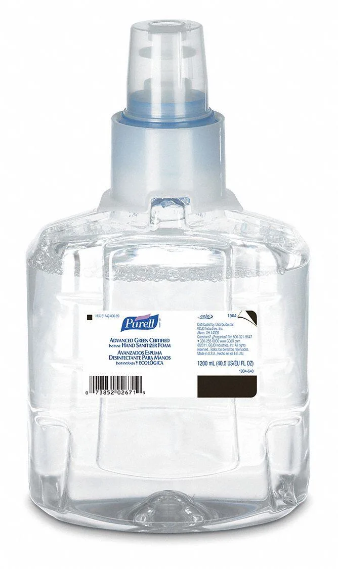 Go-Jo Ind. Go-Jo Ind. 1904-02 Purell 1200 mL LTX Foam Refill 2 Pack skin care — product photo