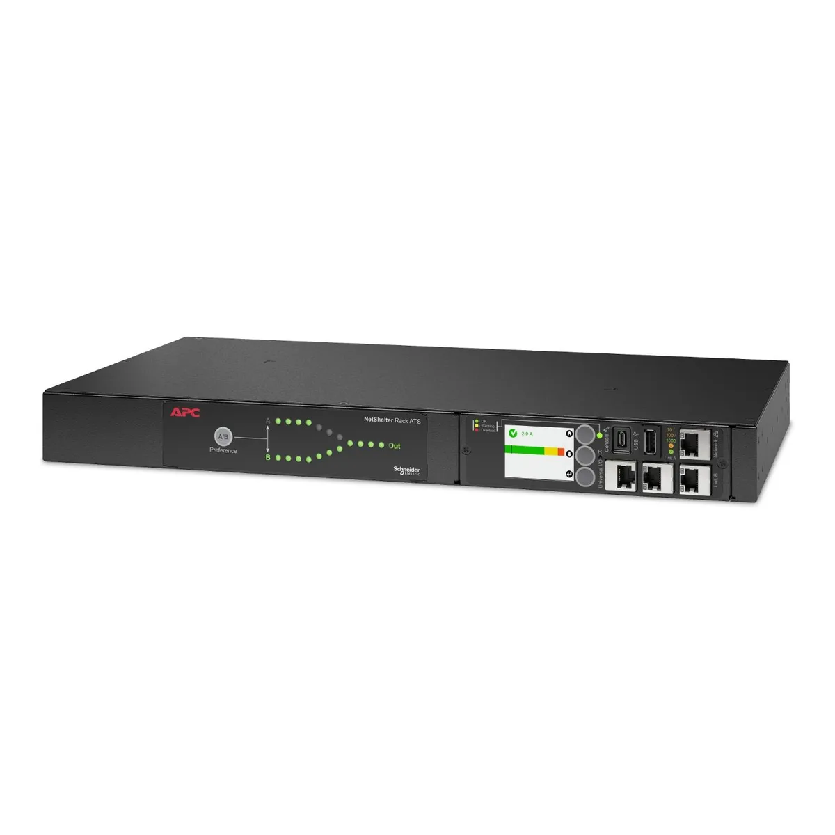 APC APC AP4421A NetShelter Automatic Transfer Switch 12x IEC 60320 C13 230V 10A — product photo