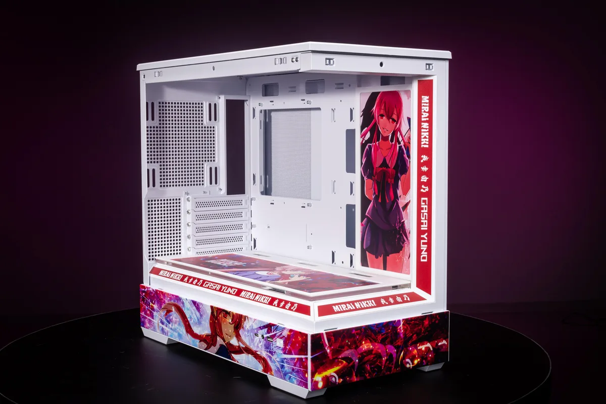 Corn Electronics Corn Electronics Bauhaus Micro-ATX ITX PC Case Yuno Gasai Edition — product photo