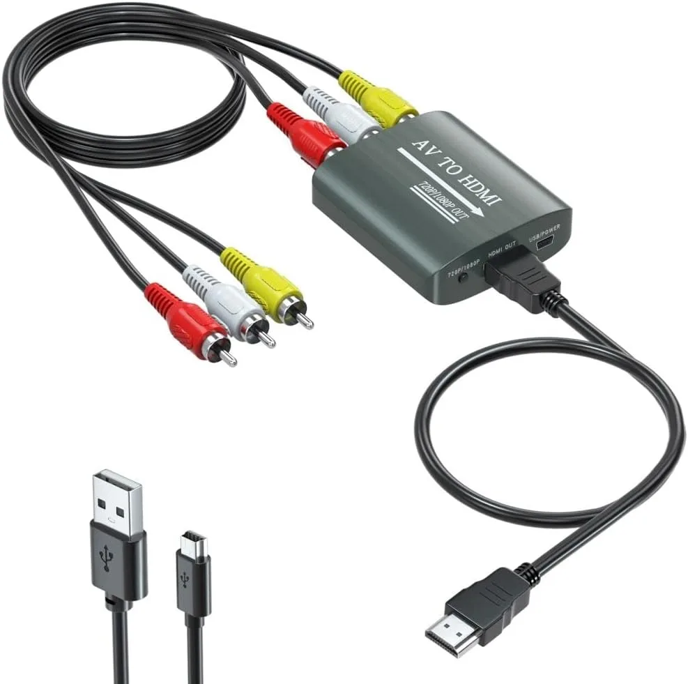 Boxwave Boxwave RCA to HDMI Converter Kit 720p 1080p audio adapter — product photo