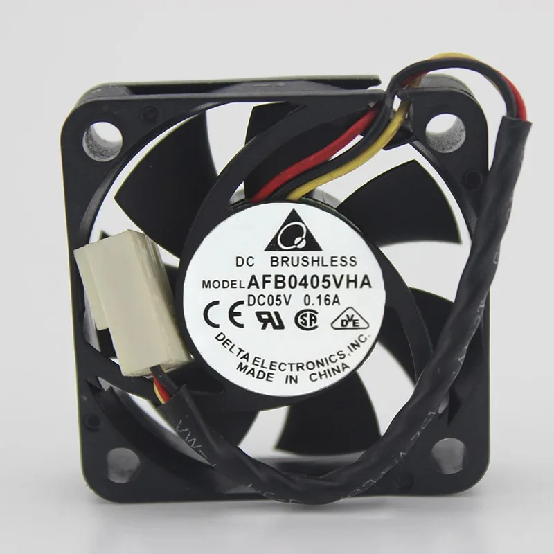 SXDOOL SXDOOL AFB0405VHA 40x40x10mm 5V 3-pin case fan — product photo